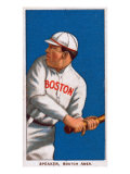 Boston, MA, Boston Red Sox, Tris Speaker, Baseball Card Affiche