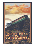 Pikes Peak, Colorado, Pikes Peak Cog Railroad Poster