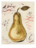 Poire I Reproduction procédé giclée par Susan Gillette