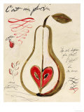 Poire III Giclee Print by Susan Gillette