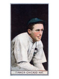 Chicago, IL, Chicago Cubs, Joseph Tinker, Baseball Card Print