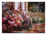 The Flower Garden Giclee Print by Mary Dulon