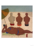 Muscle Beach Giclee Print by Susan Gillette