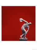 El discóbolo Lámina giclée por Gregory Garrett