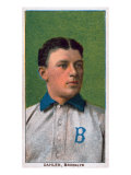 Brooklyn, NY, Brooklyn Dodgers, Bill Dahlen, Baseball Card Poster