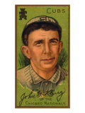 Chicago, IL, Chicago Cubs, John G. Kling, Baseball Card Poster