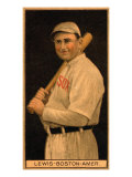 Boston, MA, Boston Red Sox, Duffy Lewis, Baseball Card Affiche
