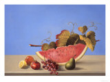 Watermelon Still Life Giclee Print by Hampton Hall