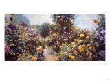 Senda de Giverny Lámina giclée por Mary Dulon Senda de Giverny Lámina giclée por Mary Dulon