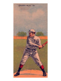 Boston, MA, Boston Red Sox, Tris Speaker, Baseball Card Poster