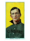 Cleveland, OH, Cleveland Naps, George Stovall, Baseball Card Posters
