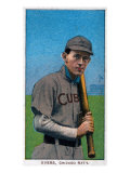 Chicago, IL, Chicago Cubs, Johnny Evers, Baseball Card Prints