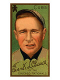 Chicago, IL, Chicago Cubs, Frank J. Chance, Baseball Card Print