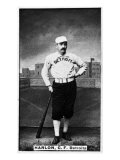 Detroit, MI, Detroit Wolverines, Ned Hanlon, Baseball Card Print