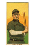 Cleveland, OH, Cleveland Naps, Elmer Flick, Baseball Card Posters