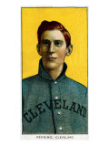 Cleveland, OH, Cleveland Naps, George Perring, Baseball Card Poster