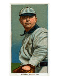 Cleveland, OH, Cleveland Naps, Cy Young, Baseball Card Print