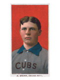 Chicago, IL, Chicago Cubs, M. Brown, Baseball Card Prints