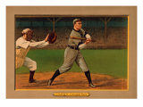 Chicago, IL, Chicago Cubs, Frank Chance, Baseball Card Lámina