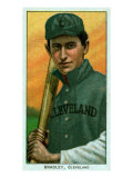 Cleveland, OH, Cleveland Naps, Bill Bradley, Baseball Card Poster