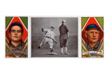 Cleveland, OH, Cleveland Naps, Jos. Birmingham, Terence Turner, Baseball Card Affiche