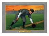 Chicago, IL, Chicago Cubs, Johnny Evers, Baseball Card Art