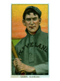 Cleveland, OH, Cleveland Naps, Nap Lajoie, Baseball Card Print