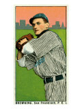 San Francisco, CA, San Francisco Pacific Coast League, Browning, Baseball Card Poster