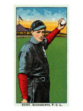 Sacramento, CA, Sacramento Pacific Coast League, Hunt, Baseball Card Posters