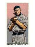 San Francisco, CA, San Francisco Pacific Coast League, Eastley, Baseball Card Print