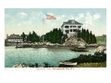 Narragansett, Rhode Island, Bay View of the Squantum Club Prints