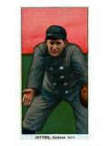 Kansas City, MO, Kansas City Minor League, Lou Ritter, Baseball Card Giclee Print