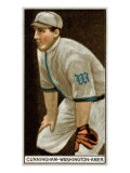 Washington D.C., Washington Nationals, William Cunningham, Baseball Card Kunstdruck