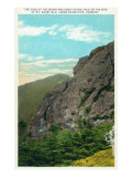 Mount Mansfield, Vermont, View of Cave of the Winds and Great Stone Face Prints