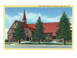 Cedar City, Utah, Exterior View of Cedar First Ward L.D.S. Chapel Prints