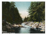 Woodstock, Vermont, View of Queeche Gulf Posters