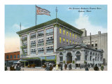 Spokane, Washington, Exterior View of the Crescent Store Building Prints