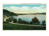 Lake Bomoseen, Vermont, Scenic View of the Lake Posters Lake Bomoseen, Vermont, Scenic View of the Lake Posters