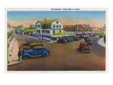 York, Maine, York Beach Square Scene Prints
