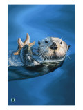 Sea Otter Poster