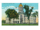 Hartford, Connecticut, Exterior View of the State Capitol Building Posters