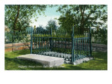 Salt Lake City, Utah, View of Brigham Young's Grave Posters