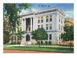 Columbus, Georgia, Exterior View of the YMCA Building Poster