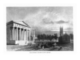 New Haven, Connecticut, Exterior View of the Gothic Church Prints