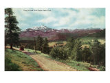 Rocky Mountain National Park, Colorado, View of Long's Peak from Estes Park Posters
