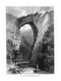 Virginia, View of the Natural Bridge and Cedar Creek Print