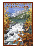 Rocky Mountain National Park, Colorado, Lake Scene Photo