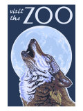 Visit the Zoo, Wolf Howling Pósters Visit the Zoo, Wolf Howling Pósters