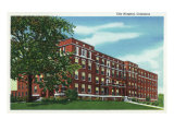 Columbus, Georgia, Exterior View of City Hospital Prints