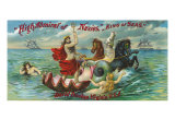 Virginia, High Admiral of Navies, King of Seas Brand Tobacco Label Posters